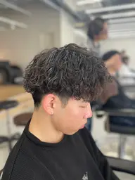 【ご新規様限定📣】🔥古着好きや雰囲気出したい方におすすめ🔥骨格矯正カット+ハードスパイラルパーマ(プードルパーマ