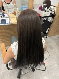 ブリーチなし🐶カラー➕ツルツル💓サラサラ!!コアミートリートメント