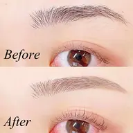 学割U24🎓《ナチュラル眉🌱》美眉アイブロウWAX+間引き (メイク込) ¥4500