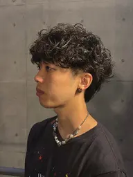 【9月限定】メンズカット+ケアパーマ+マクストリートメント🍁
