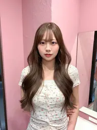 【ミニモ限定💖】ブリーチなしダブルカラー✖前髪顔まわり🎀