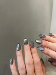 【フィルイン対応🙆♀️⭕️こだわりケア付き🌈】ハンド🖐️マグネットorミラーネイル、フラッシュネイルコース💅