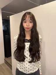 透明感艶カラー+クイックトリートメント+似合わせスタイリング