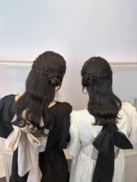 【⚠日にち限定予約メニュー⚠】ヘアセット🎀🍓推し活、お呼ばれ𓂃 𓈒𓏸