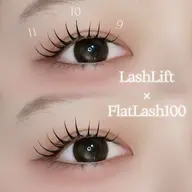 🎀🪄パリエク100本《パーマ×フラットラッシュ》| LED変更可能◎