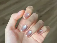 🎀マグネットワンカラー/💕フラッシュネイル/❤️🔥ミラーネイル