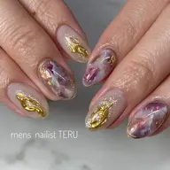 💐ニュアンスネイル💐【再来】1番人気ニュアンスネイルコース 自店•他店オフ無料
