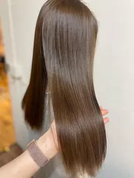 🌟美髪フルコース🌟ダメージレスカラー+美髪縮毛矯正+整えカット+ミニヘッドスパ🍀