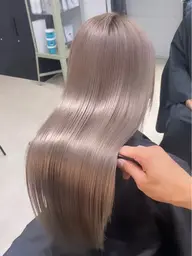 圧倒的透明感⭐️1ブリーチ&カラー