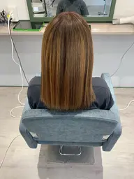 カット＋ヘアカラーフル（ロング＋¥1,100）