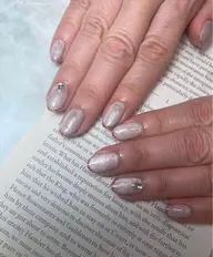 ✨オフ込み✨マグネットフレンチ7月限定(ガラスフレンチ、スキニーフレンチ可)💅🏻