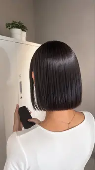【ボブモデル募集】切りっぱなしボブカット✂️♡