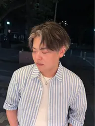 【men'sハイライト】白髪ぼかしも🉑