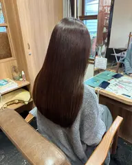 【最上級の艶髪へ】カット＋髪質改善カラー＋パウダートリートメント