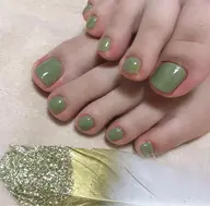 🌼ワンカラー+足湯付き+丁寧な甘皮ケア付き(ソフトオフ込み)