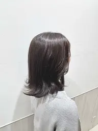 🌷レディースミディアムヘアカット(肩​〜​鎖骨下)