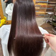 ✂️カット(肩より下)✂️+🫧髪質改善ストレート🫧【鎖骨下ロング料金➕500円✨】