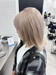 トリプルカラー🌟ブリーチ2回＋カラー選べるトリートメント