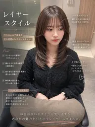 【ミニモ学割🎓】韓国レイヤーカット+3STEP TR