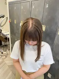 【シンプル染め】ワンカラー【トリートメントの追加もOK】