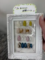jrハンドモデル「アート放題コース」✨(オフ、ドライケア込) ✅カラー変更可