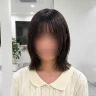 レイヤーカット+ワンカラー+2stepトリートメント