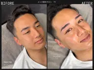 メンズ眉毛ワックス(眉毛カット込み)