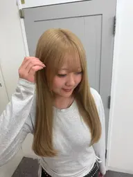 💝 ダブルカラー 💝 + 4stepトリートメント✨ + カット✂️