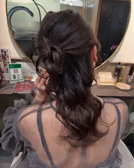 【7月11日限定2名】お呼ばれヘアセット✨推し活ヘアアレンジ🩵