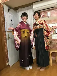 ヘアーセット+袴着付け