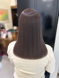 【ミディアム～ロングの方おススメ】🌸全体カラー＋10step髪質改善トリートメント🌸