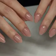 【Hand】ジェルオフあり　チップ長さだし10本+ワンカラー