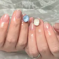 【 55%Off/オフなし:入念甘皮ケア込 】 Hand:マグネットネイル