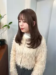 ⚠️レディースカット⚠️💇‍♀️【ミディアムレイヤー➕高保湿トリートメント】