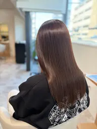 似合わせカット＋透明感カラー（白髪染めok）