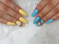 🎊🔥💅チップ長さだしワンカラーorラメグラ 2個パーツコース💰9800