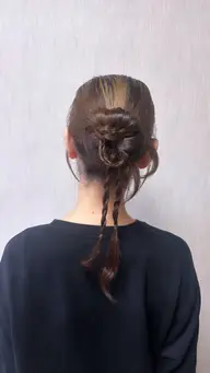 🎀꙳.*ヘアセットʚ🎀ɞ【👑カチモリスタイル🌳♛♕•*¨⠀】