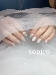 【hand】マグネット•フラッシュネイル🍒