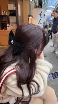 【モデル様限定価格🩵】透明感ワンカラー🫧+3stepトリートメント付き💖
