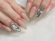 💙オフ・ケア込💙ハンド長さだし10本+120分持ち込みアートコース🍒