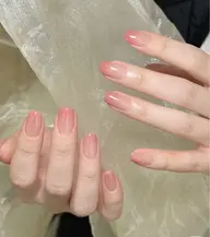 ✨クリアベース簡易グラデーション✨☆透明ベース・簡単グラデネイル☆