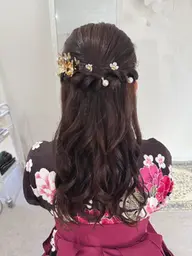 卒業袴着付け+ヘアセット