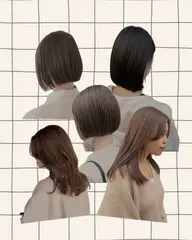 ✨人気No.1✨ 似合わせカット+透明感カラー+トリートメント