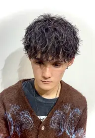 🇪🇸5月限定クーポン🇪🇸メンズカット+スパイラルパーマ+ヘアセット