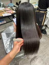 【憧れる艶さらになれる✨】カット+ストレート+NESPLEX-L+卵殻トリートメント🌿