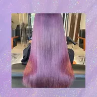 【ツヤツヤ暖色カラー】ワンカラー🩷➕プラチナトリートメント🫧でサラサラに✨