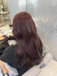 🍎暖色限定🎀ブリーチなしダブルカラー+トリートメント