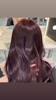 【🤎🎀暖色カラー🎀🤎】ブリーチなしダブルカラーで叶えるツヤ感たっぷりカラー✨🌿可愛い秋カラーお任せください⭐️