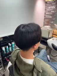 カット➕全頭縮毛矯正ストレート👱‍♂️