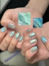 🫧🩵迷ったらこれ|トレンドニュアンスネイル